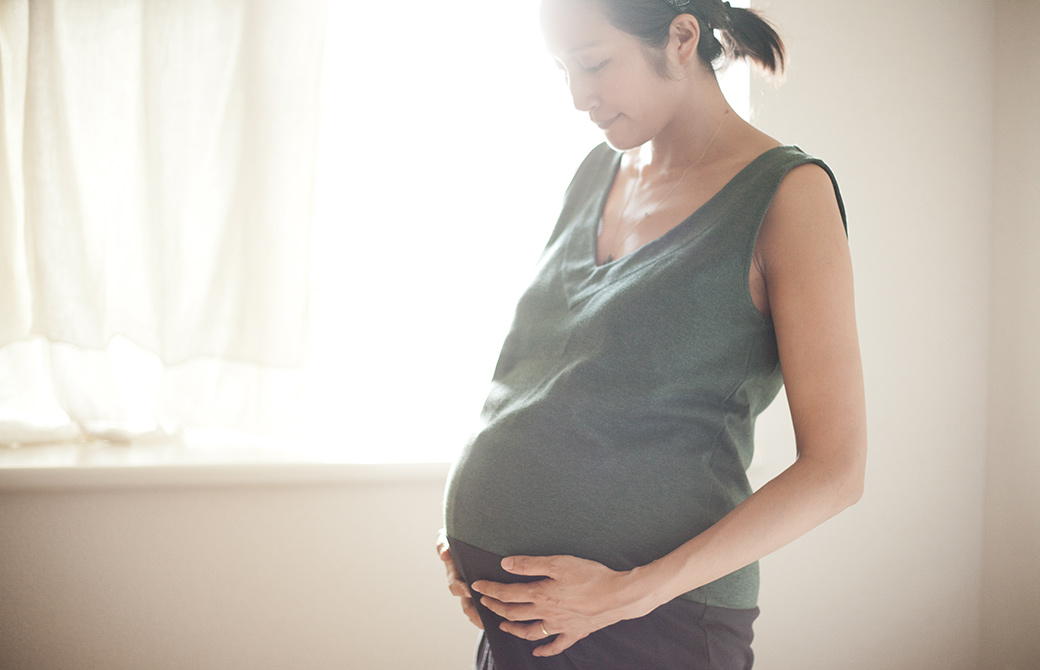 サントーシマ香先生のマタニティ写真