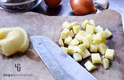 ジャガイモカット