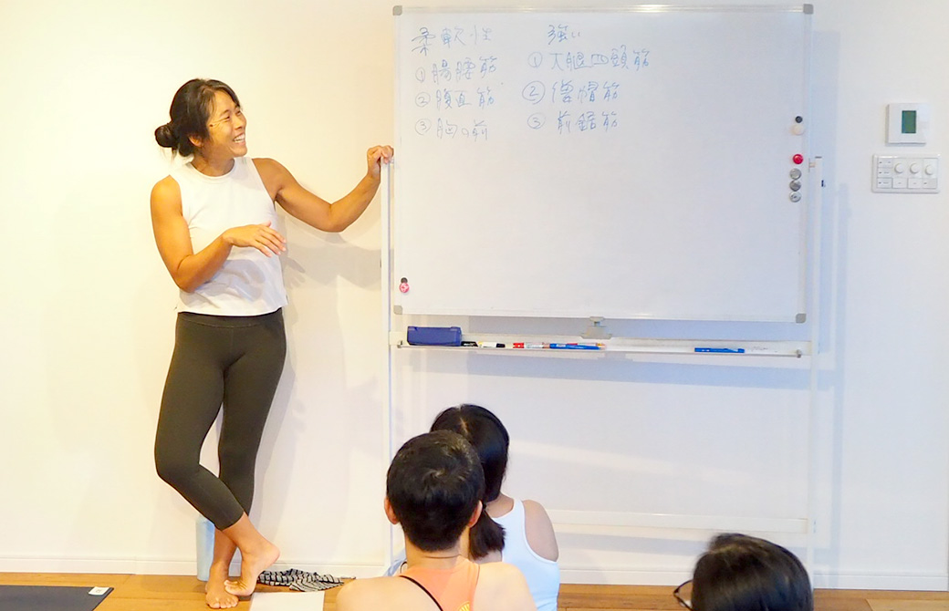 ヨーコ・フジワラ来日ワークショップ2023の様子