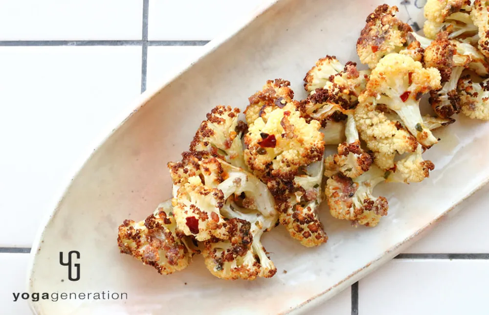 カリフラワーのアンチョビグリル