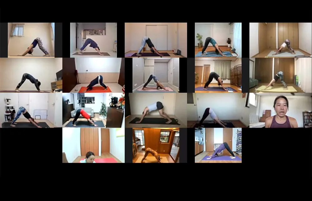 ヨーコ・フジワラRYT200第24期のプラクティス