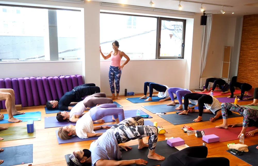 ヨーコ・フジワラ来日講義風景