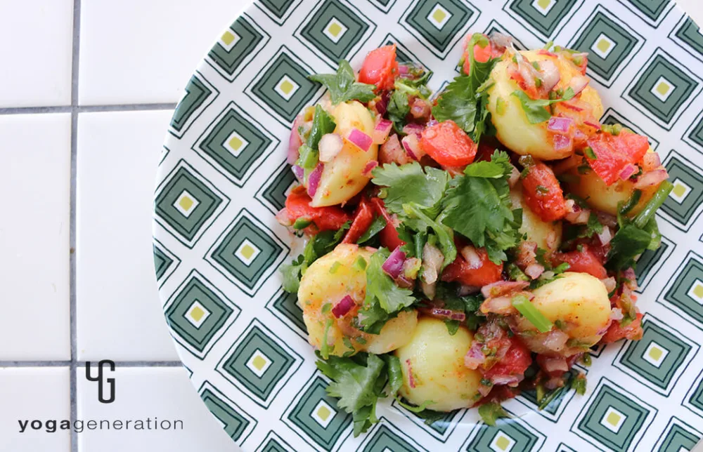 サルサ・ポテトサラダ