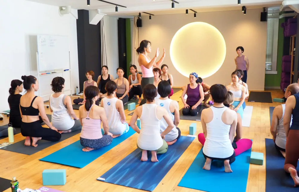 ヨーコ・フジワラ来日ワークショップの様子