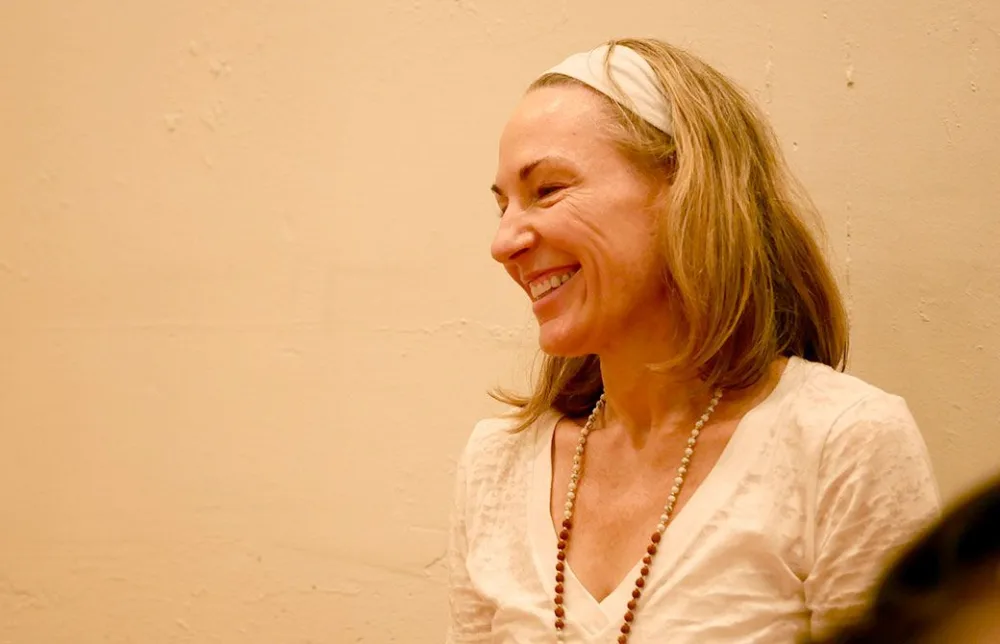 ティアン先生の笑顔