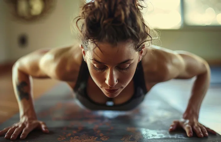 チャトランガを行う女性