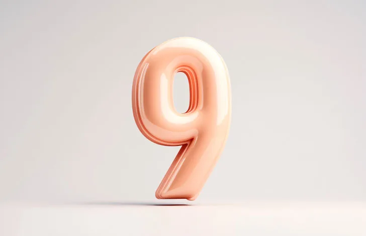 数字の9