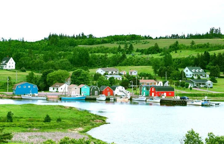 カナダのプリンス・エドワード島の風景