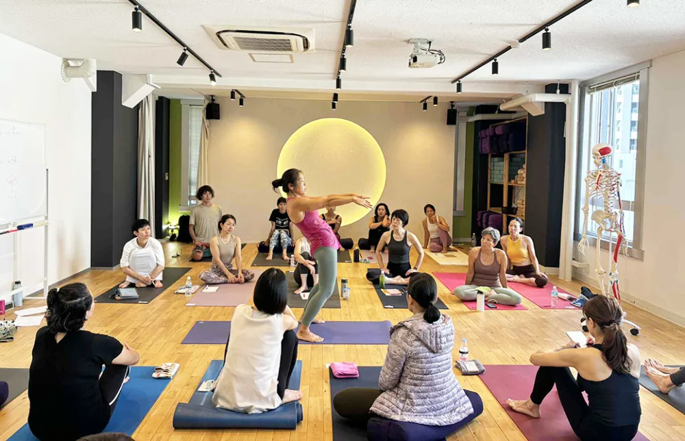 ヨーコ・フジワラのワークショップ風景