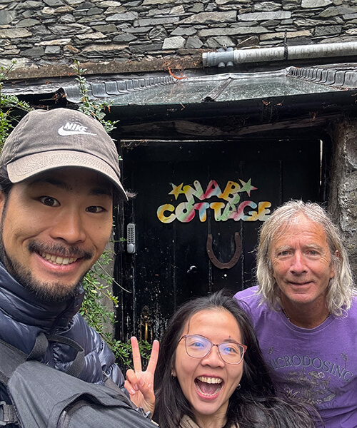 イギリスでの一枚