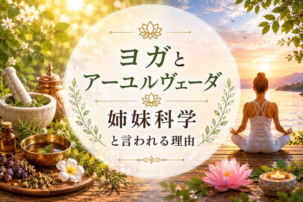 ヨガとアーユルヴェーダが姉妹科学と言われる理由