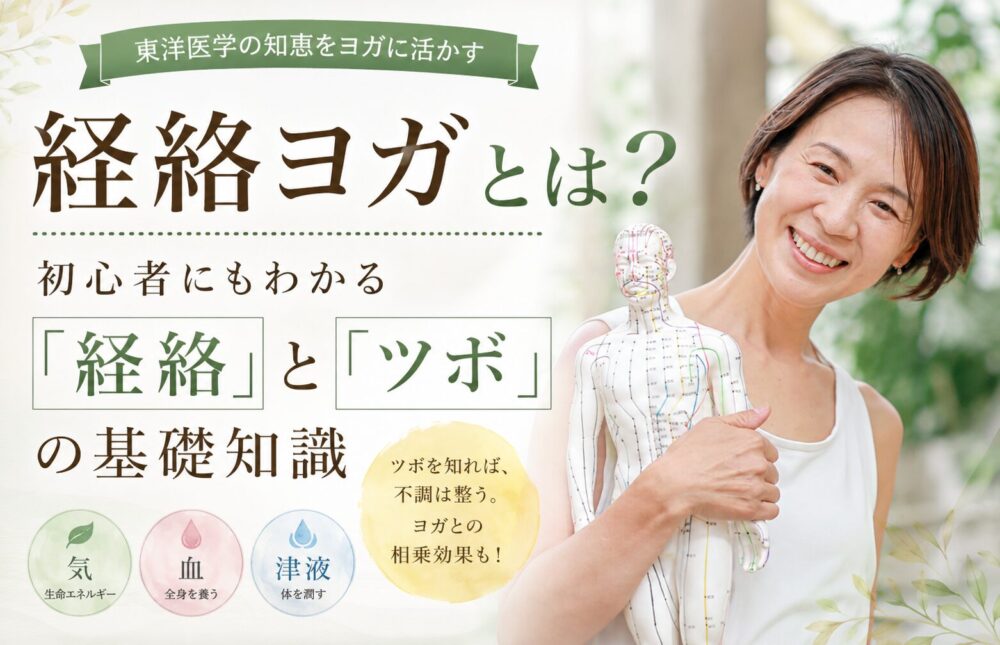 経絡ヨガとは？経絡とツボの基礎知識