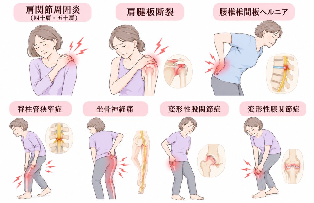 7つの疾患